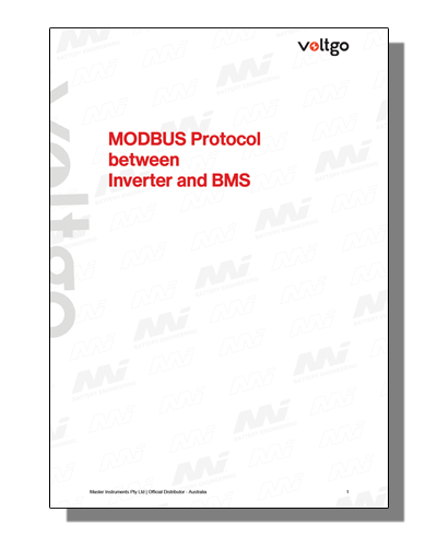 VoltGo MODBUS Manual Thumbnail