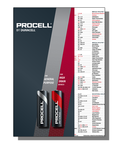 Procell Tri-Fold Capability Brochure