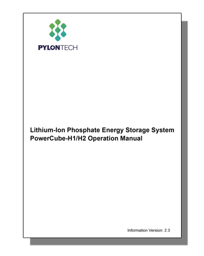 Powercube H1 & H2 Operation Manual