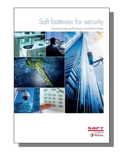 Saft Security Market Brochure Icon