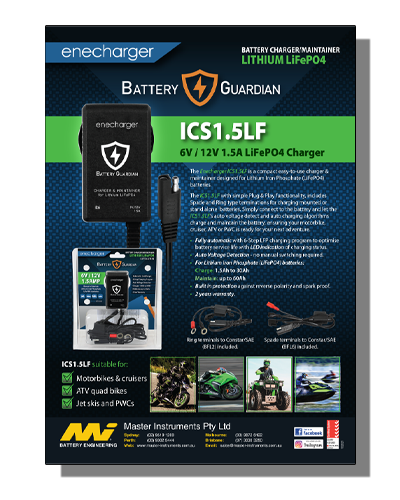 A4 Downloadable Flyer for ICS1.5LF Enecharger