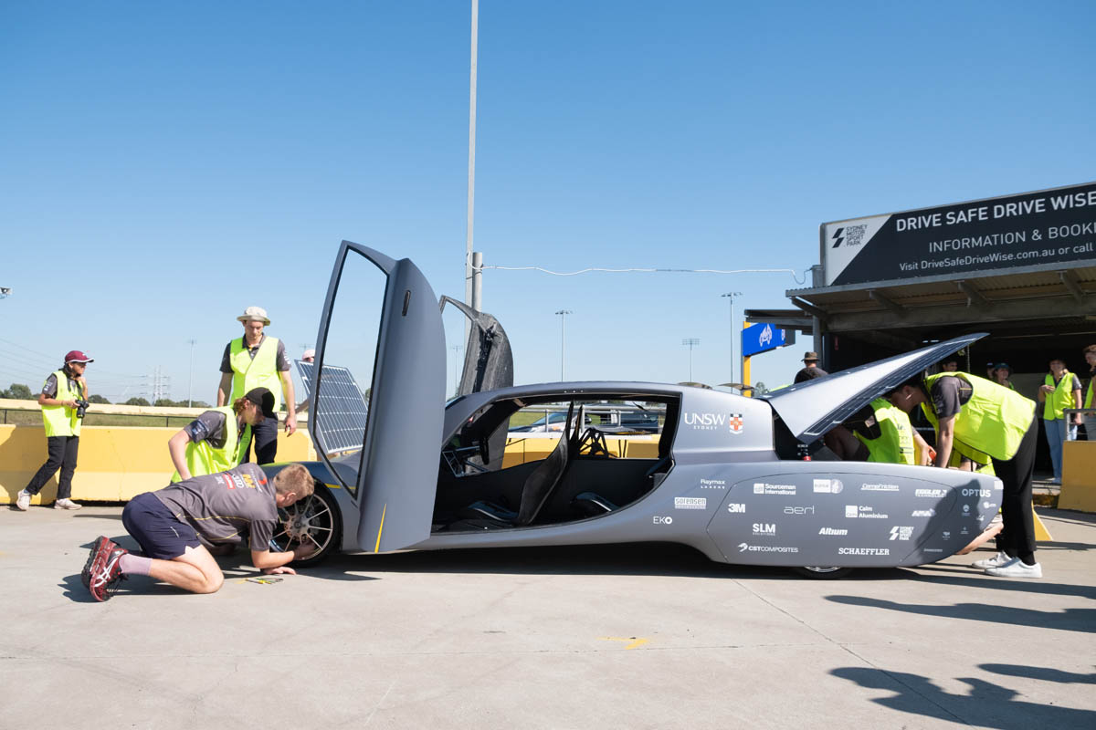 First Shakedown Testing, Sydney Motorsport Park