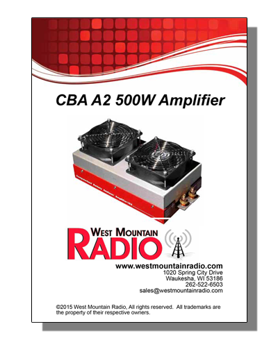 west mountain radio CBA A2 500W Amplifier