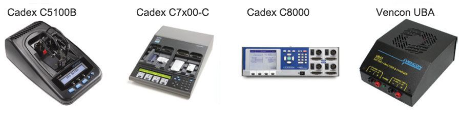 Cadex C5100B, Cadex C7x00-C, Cadex C8000, Vencon UBA
